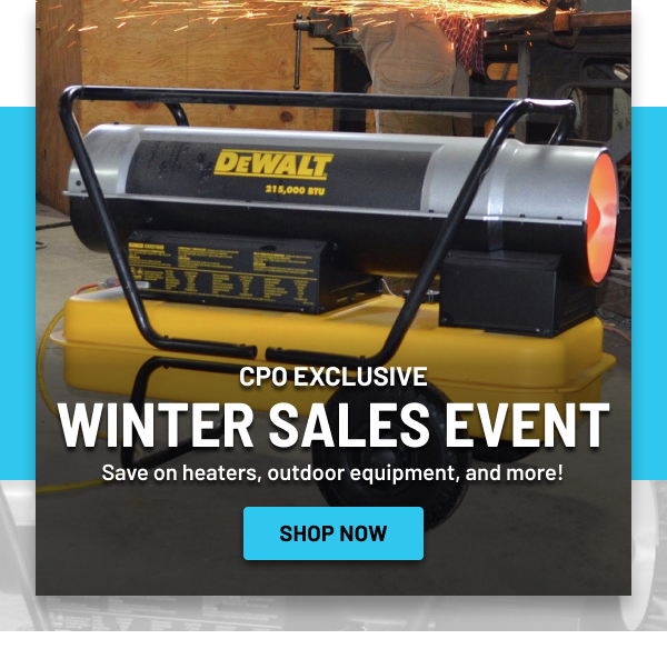 Winter Sales Event Heaters