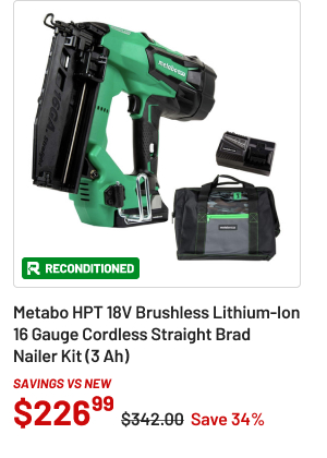 Factory Reconditioned Metabo