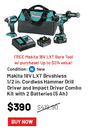 Makita lxt combo kit promo