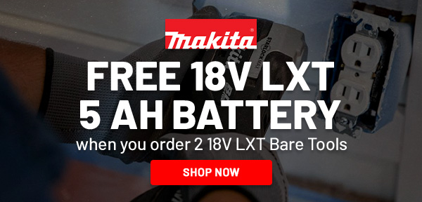 Makita LXT 5ah battery promo