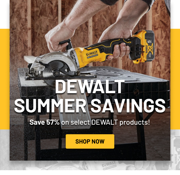 Fremragende Ithaca akademisk Beat the Heat with DeWALT! Save 57% on Top Tools and Outdoor Equipment -  CPO Outlets