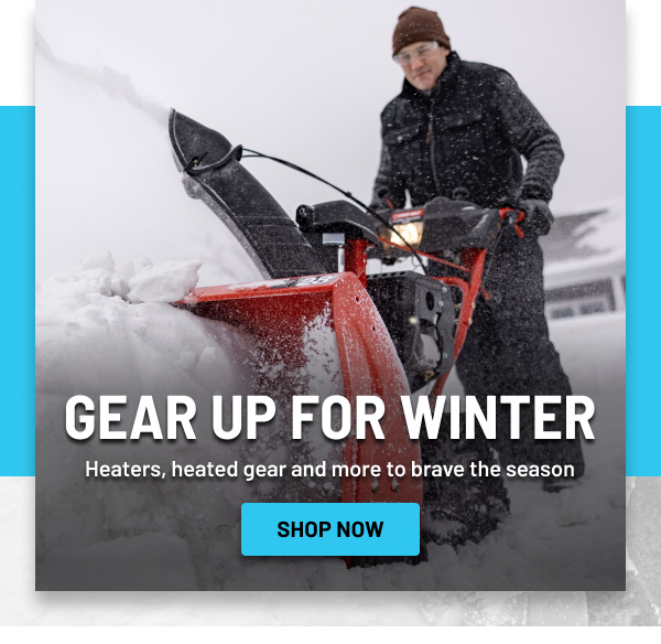 Gear up for winter