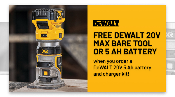 Dewalt GWP - 20V Max Tool and 5AH Battery