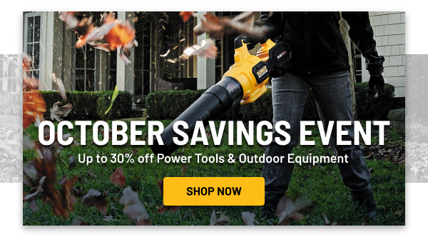 October Savings Event