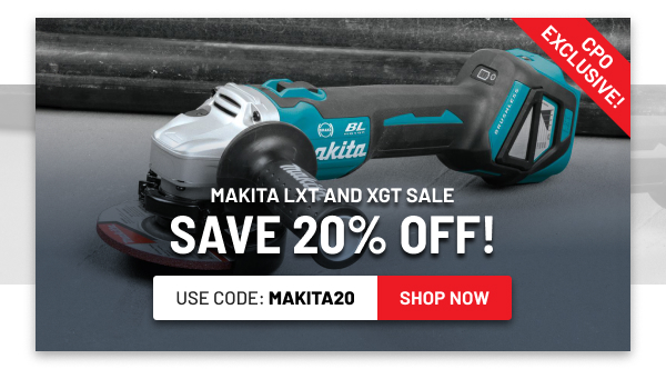 20% off Makita