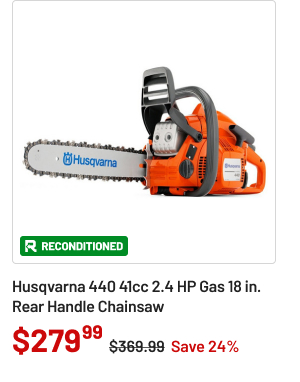 Husqvarna Chainsaw