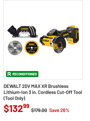 Dewalt Cut off tool