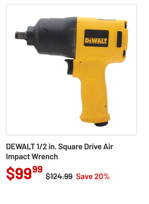 Dewalt 1/2 in. Square Drive Air Impact Wrench