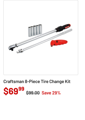 Craftsman 8-Piece Tire Change Kit