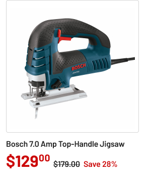 Bosch 7.0 Amp Top-Handle Jigsaw