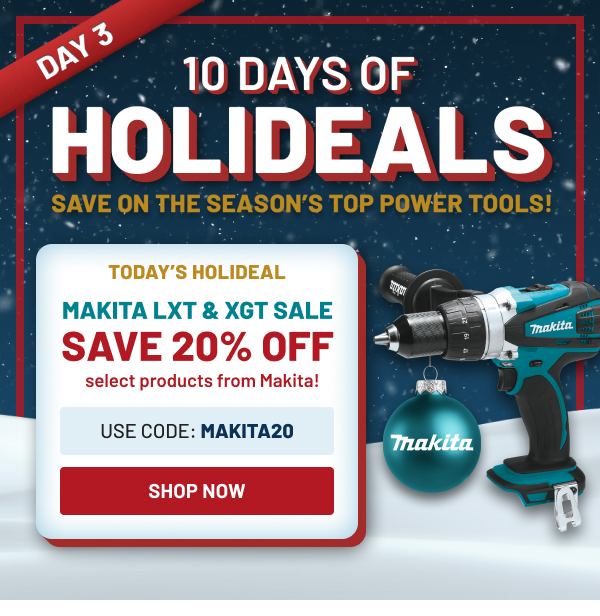 Makita 20% off