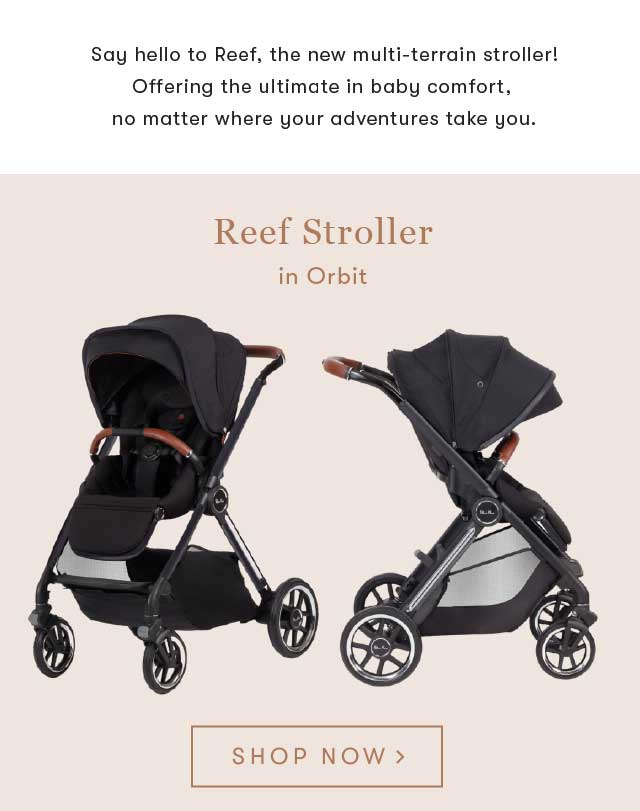 Ultimate Baby Comfort Reef Strollers - Silver Cross