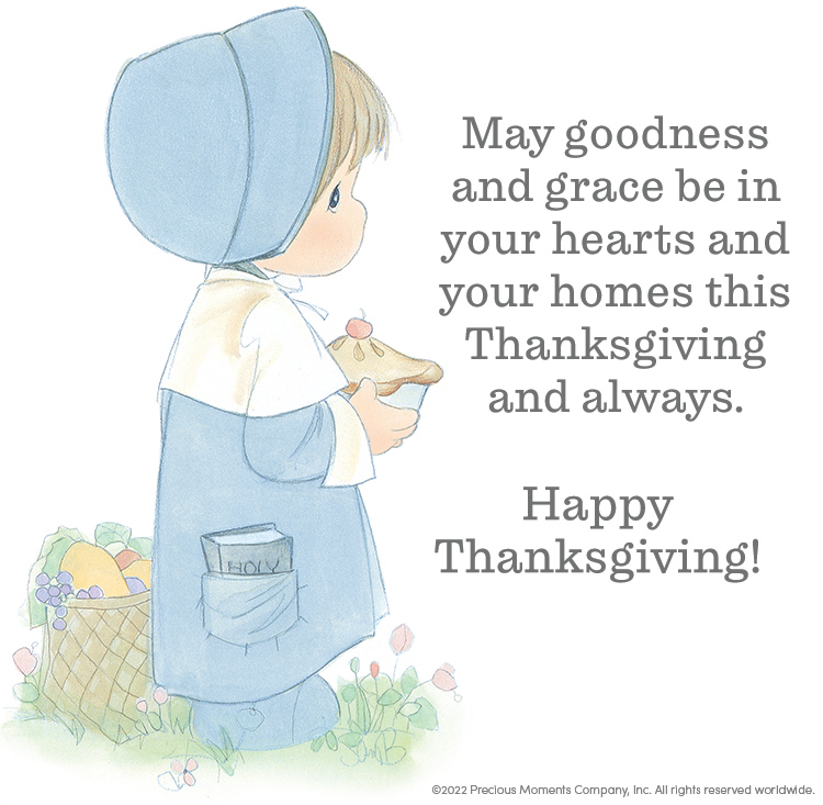 Happy Thanksgiving From Precious Moments