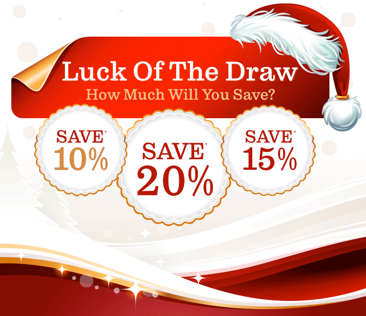 Luck Of The Draw - How Much Will You Save?