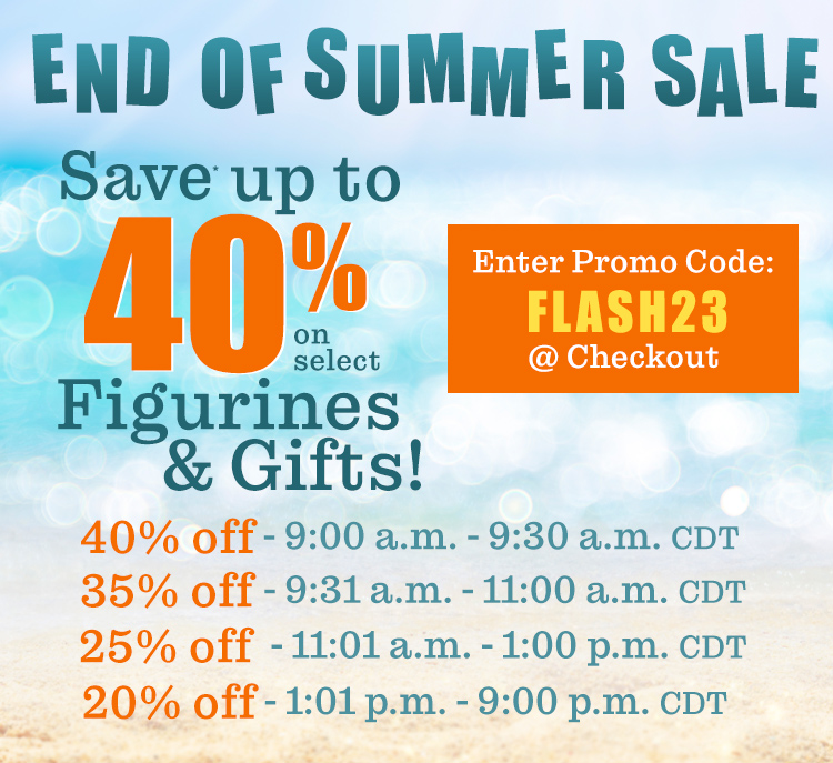 End Of Summer Sale - 12 Hours To Save