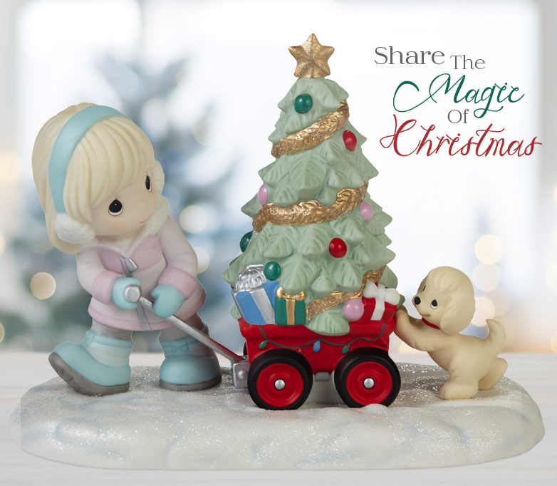 Share The Magic Of Christmas Figurine