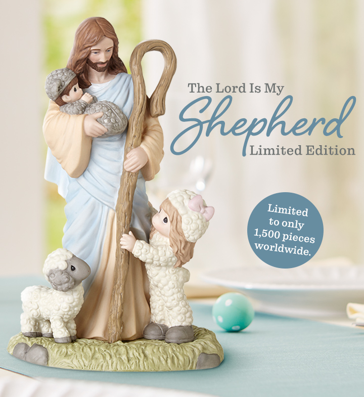 The Lord Is My Shepherd Limited Edition Figurine