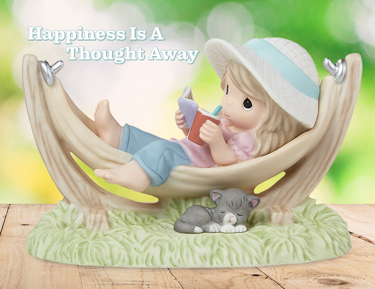 Happiness Is A Thought Away Figurine
