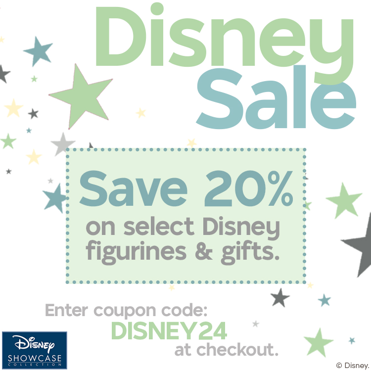Save 20% on select Disney Figurines