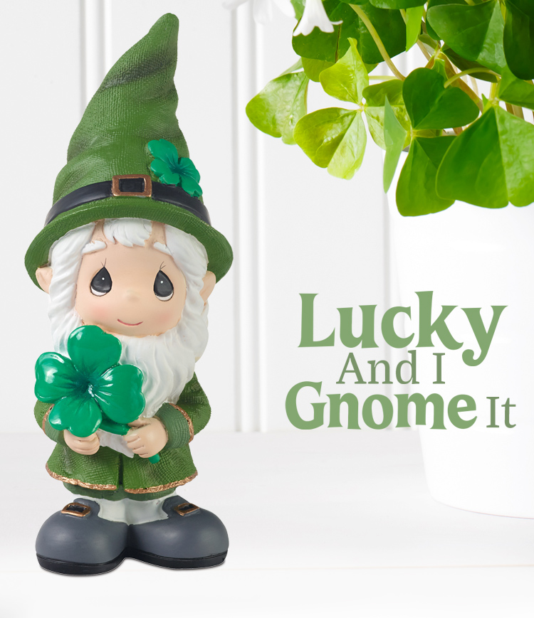 Im Lucky And I Gnome It Figurine