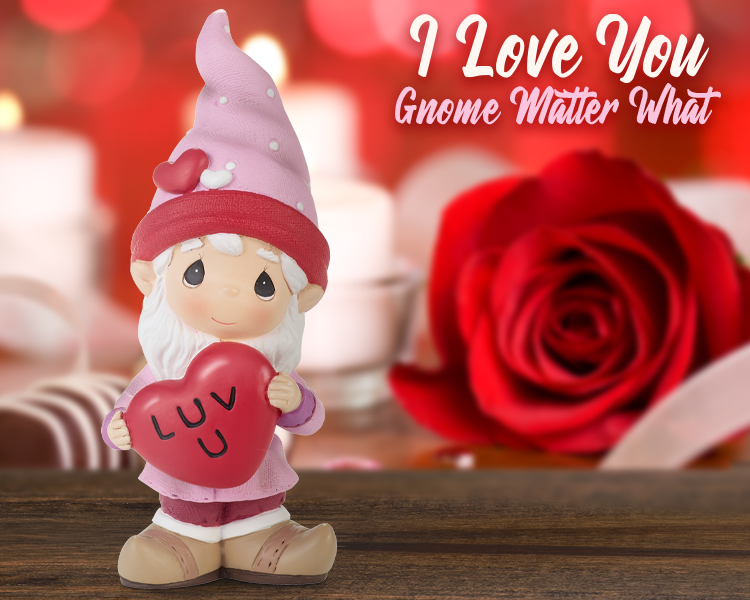 I Love You Gnome Matter What Figurine