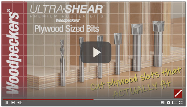 Ultra-Shear Plywood Sized Bits