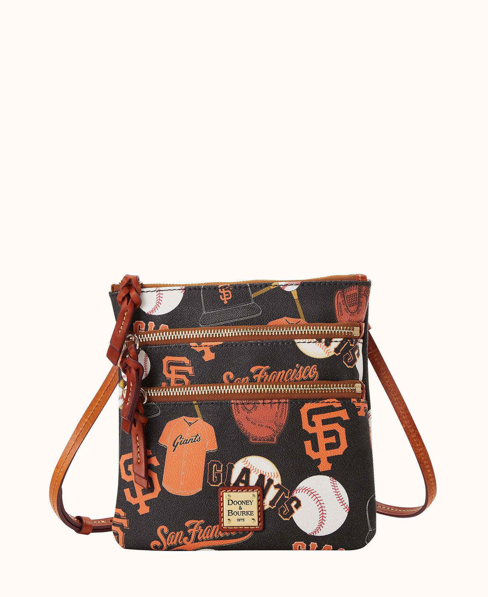 MLB Giants N S Triple Zip Crossbody