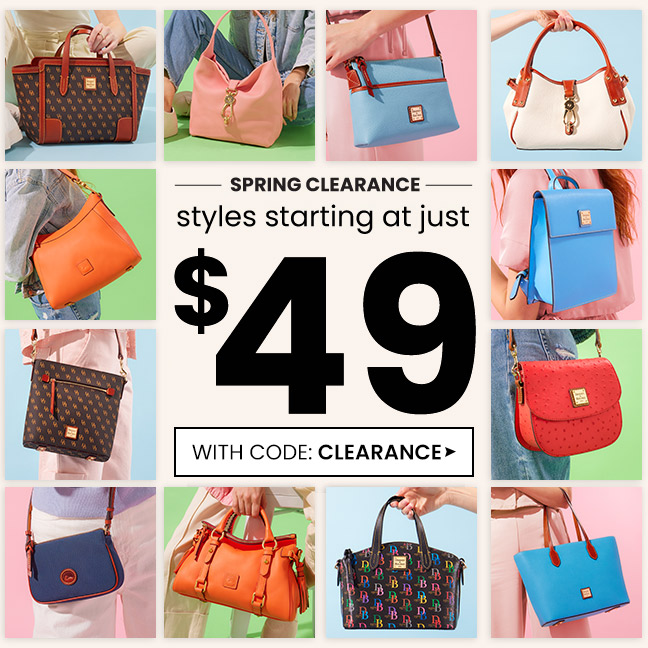 SHOP SPRING CLEARANCE