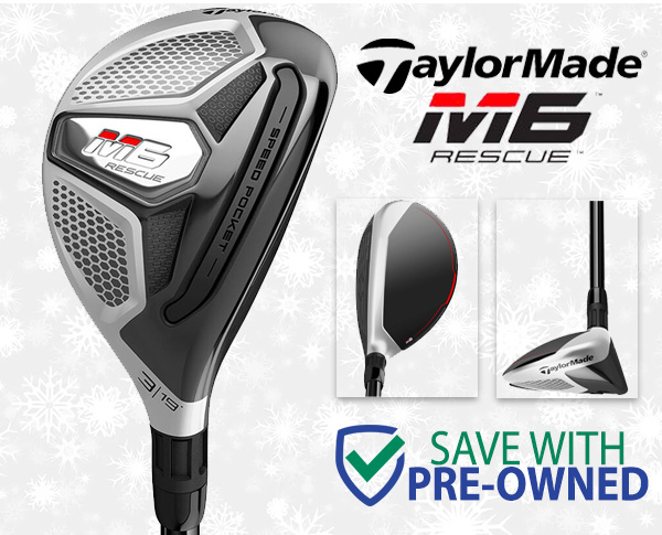 TaylorMade M6 Rescue Club - from $69