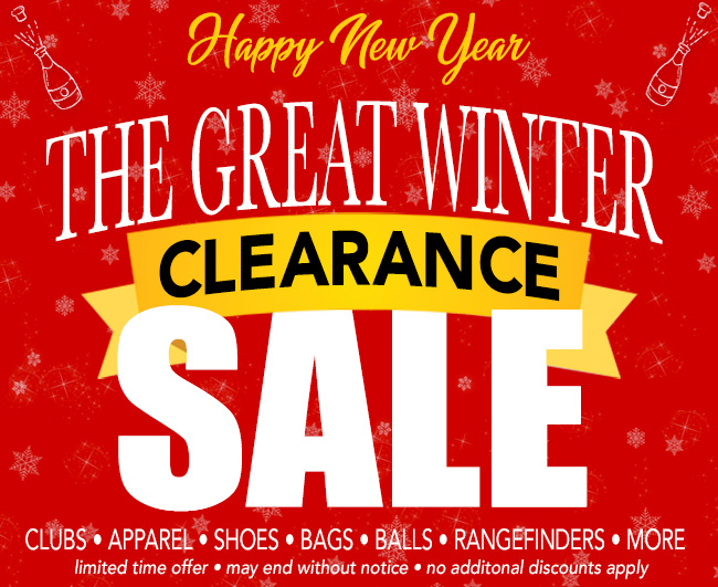 The Great Winter Clearance! Starts Today