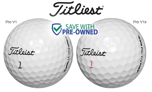 Titleist Pro V1 & Pro V1x Golf Balls  only $21 per dozen