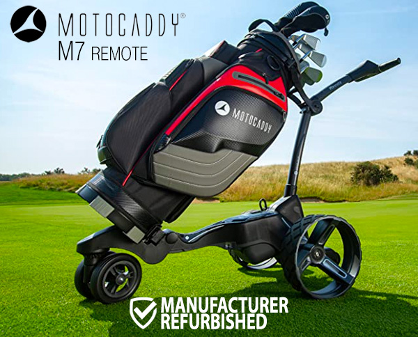 MotoCaddy M7 Remote Electric Caddy  Save with refurbished!