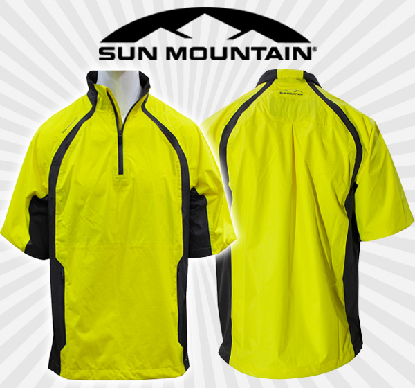 Sun Mountain Men's 1/4-Zip Shortsleeve Pullover $45