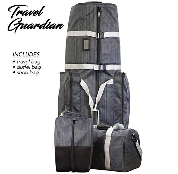 Travel Guardian 3-Piece Golf Travel Bag Set $109!