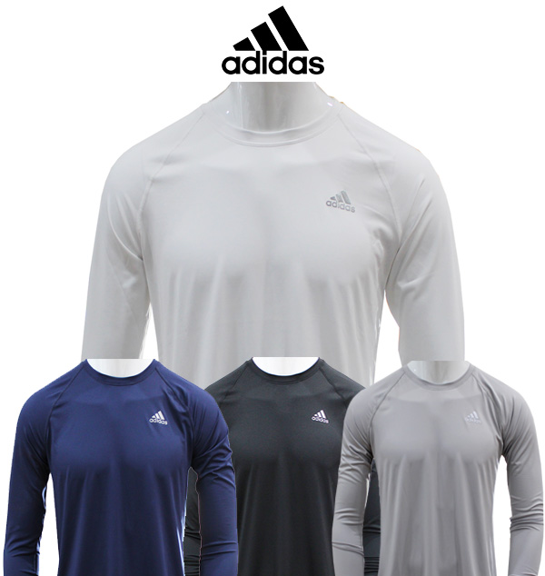 $18! Adidas Men's Longsleeve Base Layer T-Shirt