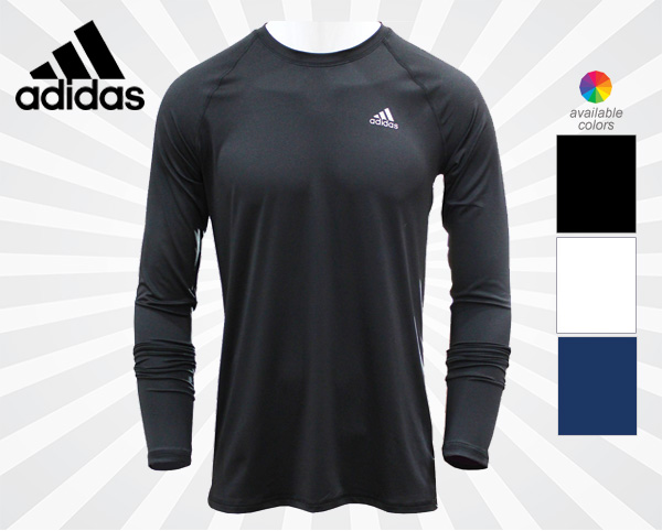 Adidas Men's L/S Base Layer T-Shirt $21