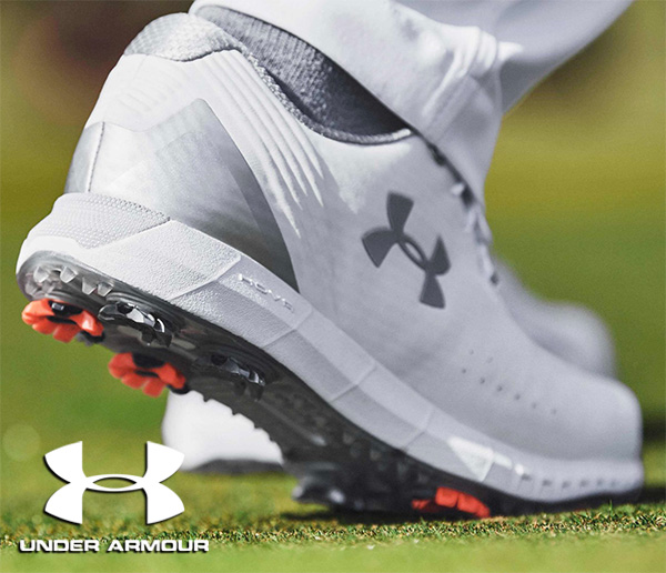 Under Armour Men's Charged Draw RST Waterproof Golf Shoes $69