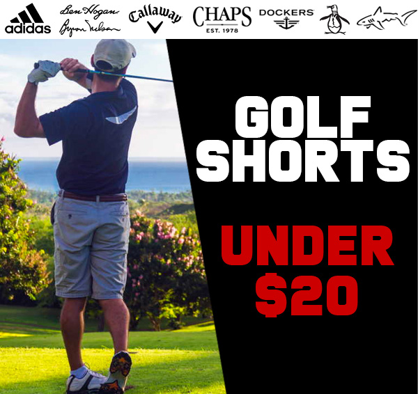 Under $20! Men's Shorts 11 Styles  Various Colors