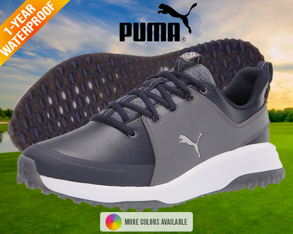 $45! PUMA Grip Fusion Waterproof Golf Shoes