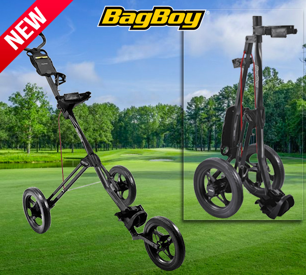 BagBoy 3-Wheel Push Golf Cart! $125