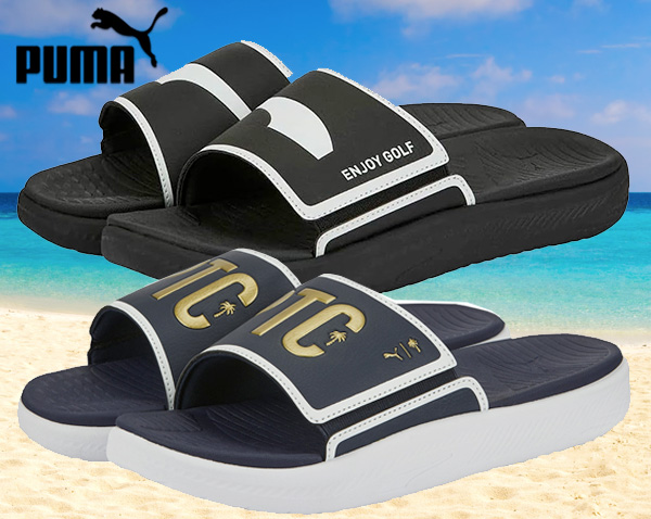 PUMA Men's Softride Slide Sandals $19