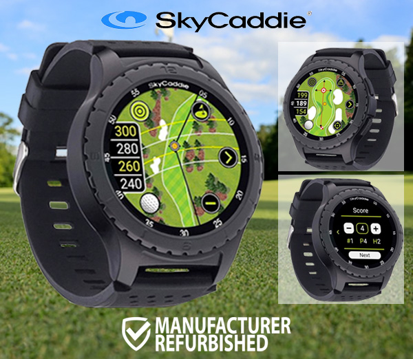 SkyCaddie LX5 GPS Watch - only $99! Save with Mfg Refurb!
