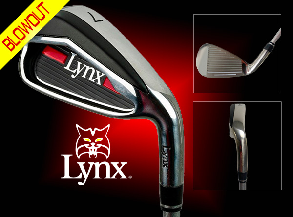 Lynx Predator Red Game Improvement Iron Set (5-SW)