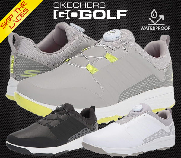 Skechers GoGolf Twist Waterproof Golf Shoes $49