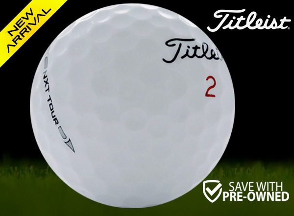Titleist NXT Tour Golf Balls  Save with Refinished!