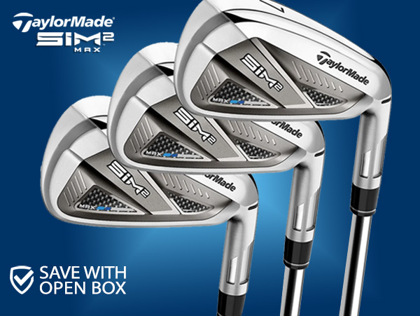 TaylorMade SIM2 Max Iron Set (5-AW) - $559! Save with Open Box