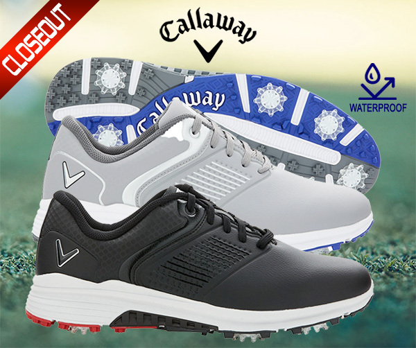 $39! Callaway Men's Solana TRX Waterproof Golf Shoes