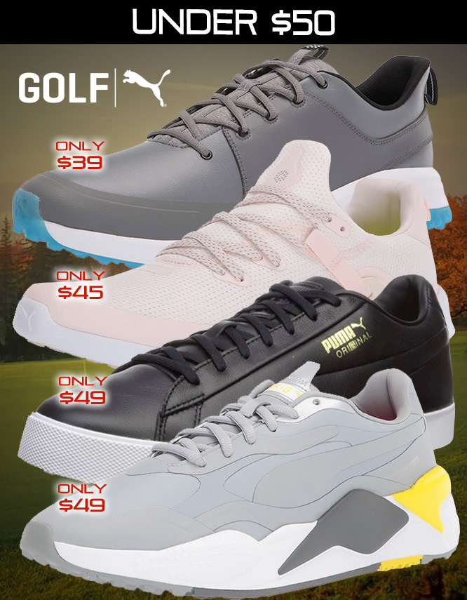 Under $50! PUMA Golf Shoes  4 Styles  Men's & Lady's