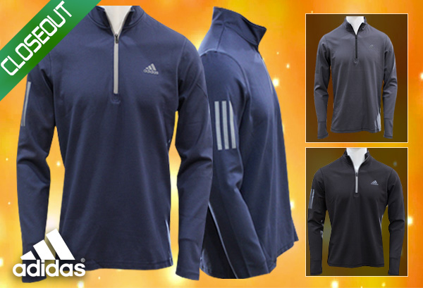 Top Seller! $22 Adidas Classic 3-Stripe 1/4-Zip Midweight Pullover