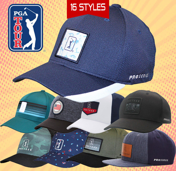 2 for $15! PGA Tour Hats  16 Styles Many Colors